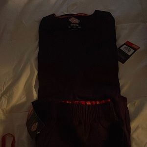 New with tags Womens Purple Dickies Scrubs in size Medium